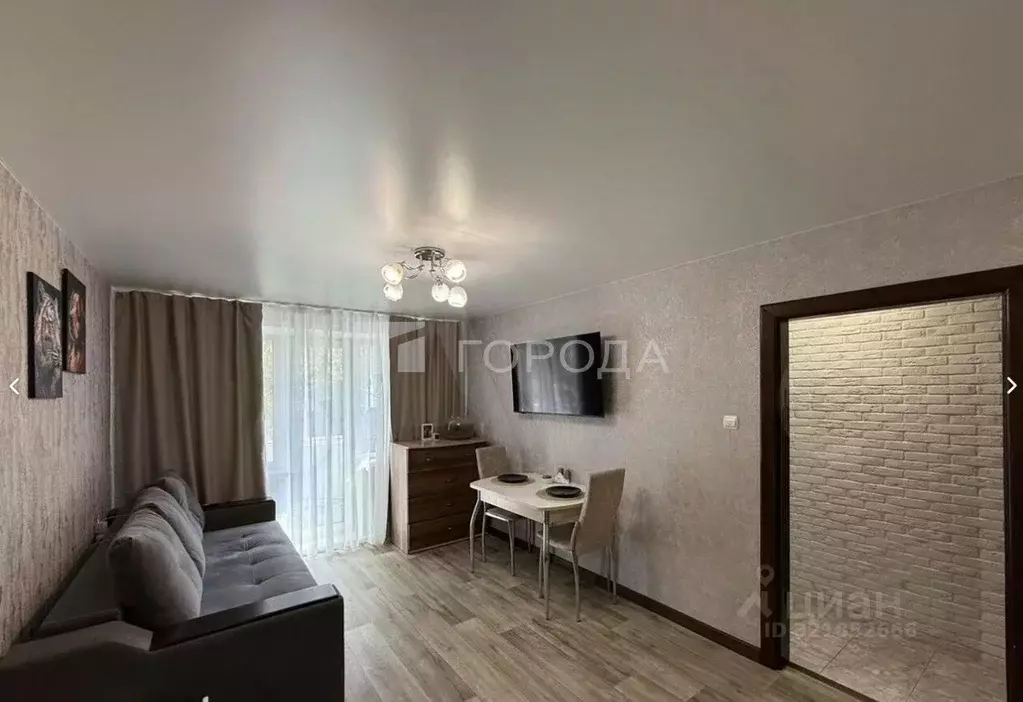 2-к кв. Кемеровская область, Новокузнецк ул. Тореза, 34 (44.7 м) - Фото 1