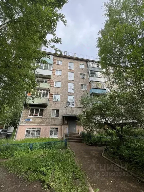 1-к кв. Пермский край, Пермь ул. Серафимовича, 14 (31.2 м) - Фото 1