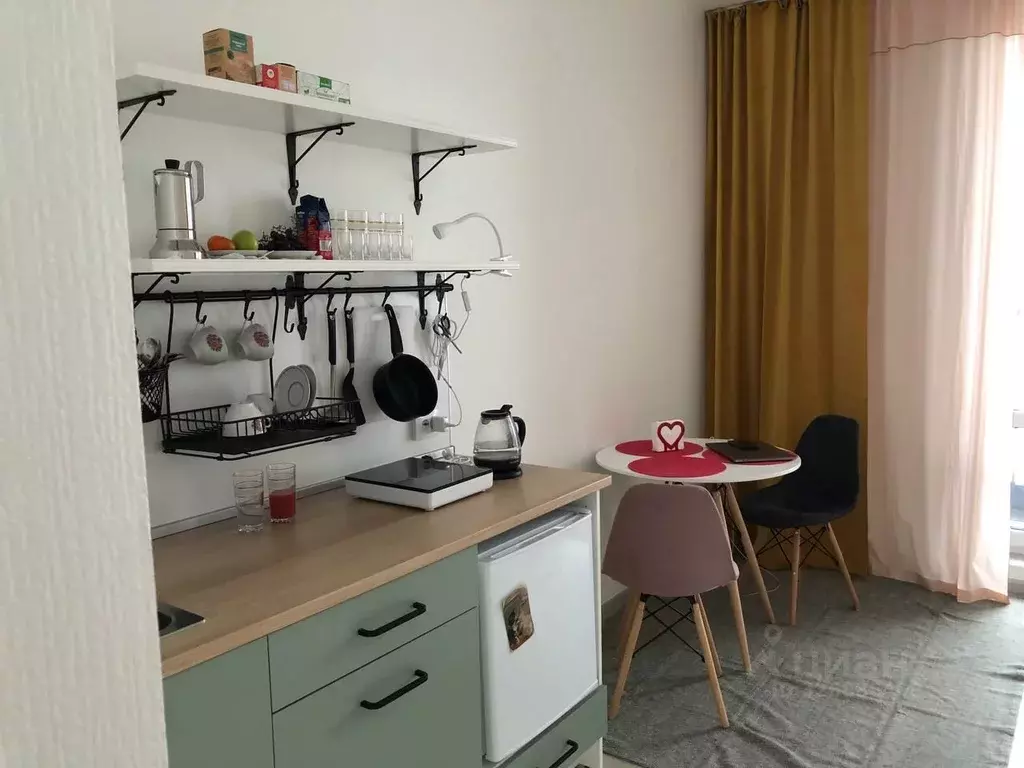 Студия Санкт-Петербург Уральская ул., 21к2 (25.0 м) - Фото 1