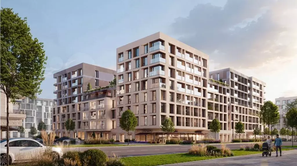 2-к. квартира, 74,7 м, 5/8 эт. - Фото 1