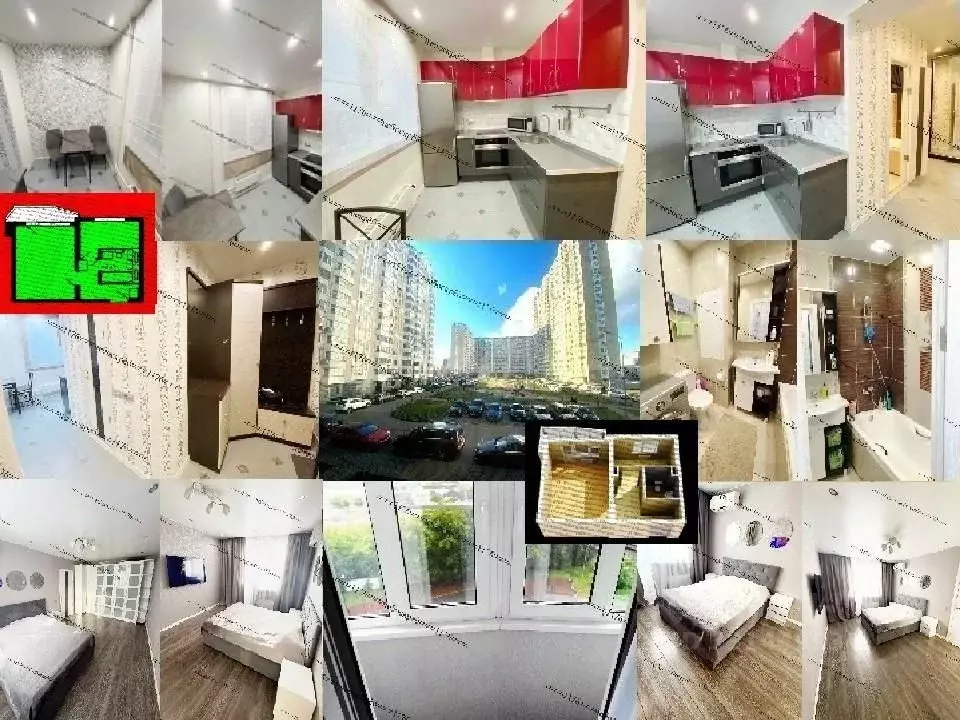 1-к кв. Москва Нарвская ул., 1Ак2 (40.0 м) - Фото 1
