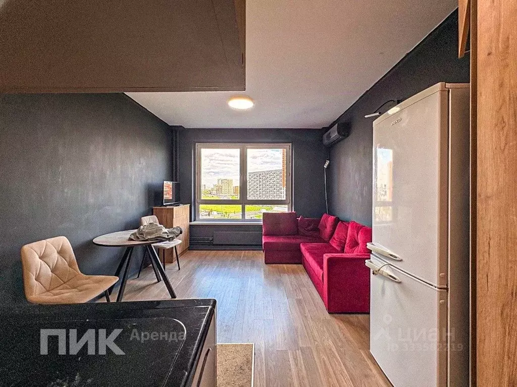 Студия Москва ул. Саларьевская, 14к2 (22.1 м) - Фото 2