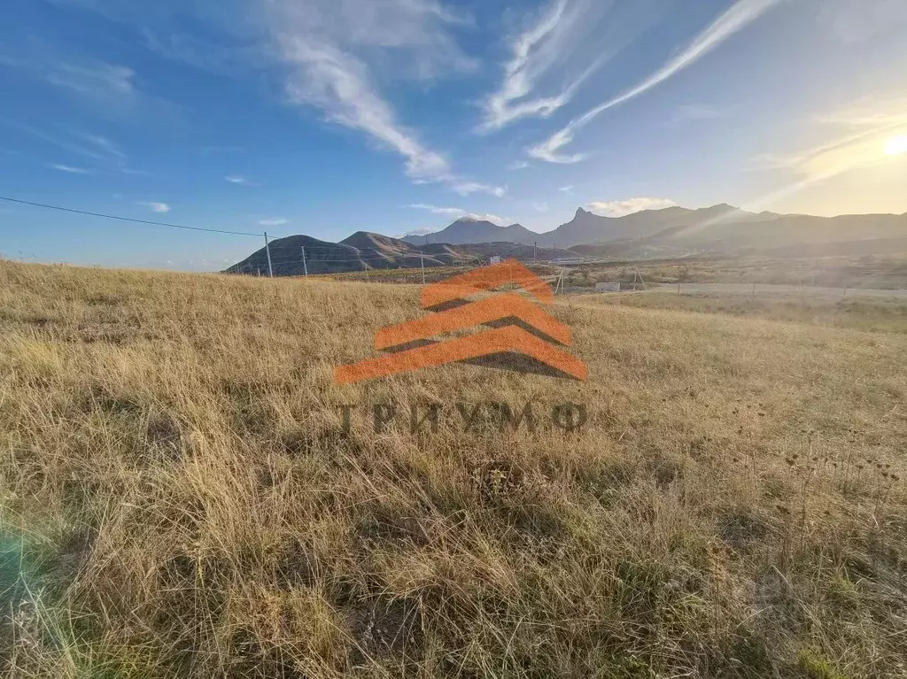 Участок в Крым, Феодосия муниципальный округ, Коктебель пгт  (10.0 ... - Фото 2