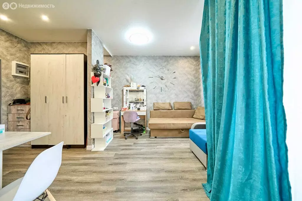 Квартира-студия: Хабаровск, квартал Моряков-Амурцев, 34 (23.9 м) - Фото 2