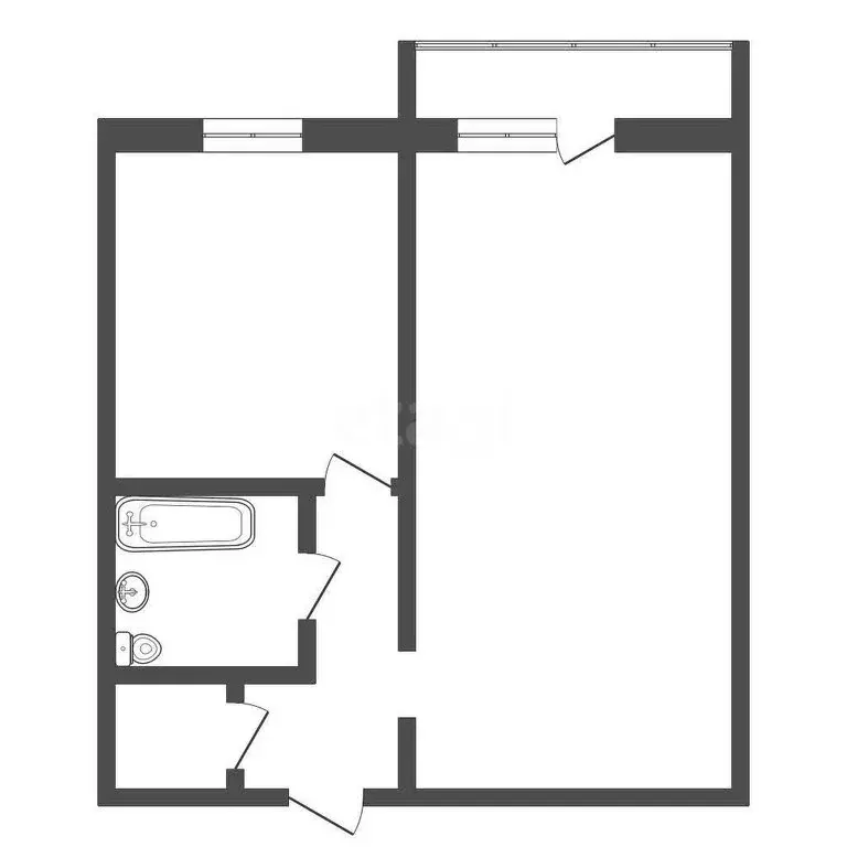 1-комнатная квартира: Благовещенск, Зелёная улица, 79А (33.2 м) - Фото 1