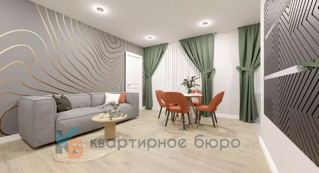 2-к кв. Омская область, Омск ул. 27-я Северная, 1А (45.5 м) - Фото 1