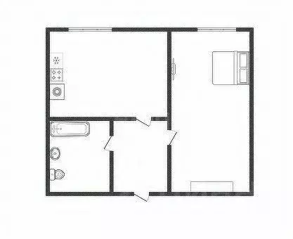 1-к кв. Курская область, Курск ул. Перекальского, 7 (33.0 м) - Фото 2