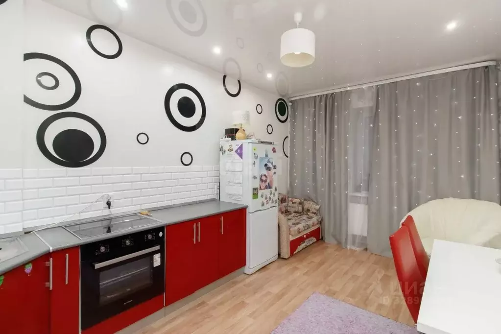 1-к кв. Тюменская область, Тюмень ул. Николая Ростовцева, 25 (42.8 м) - Фото 1