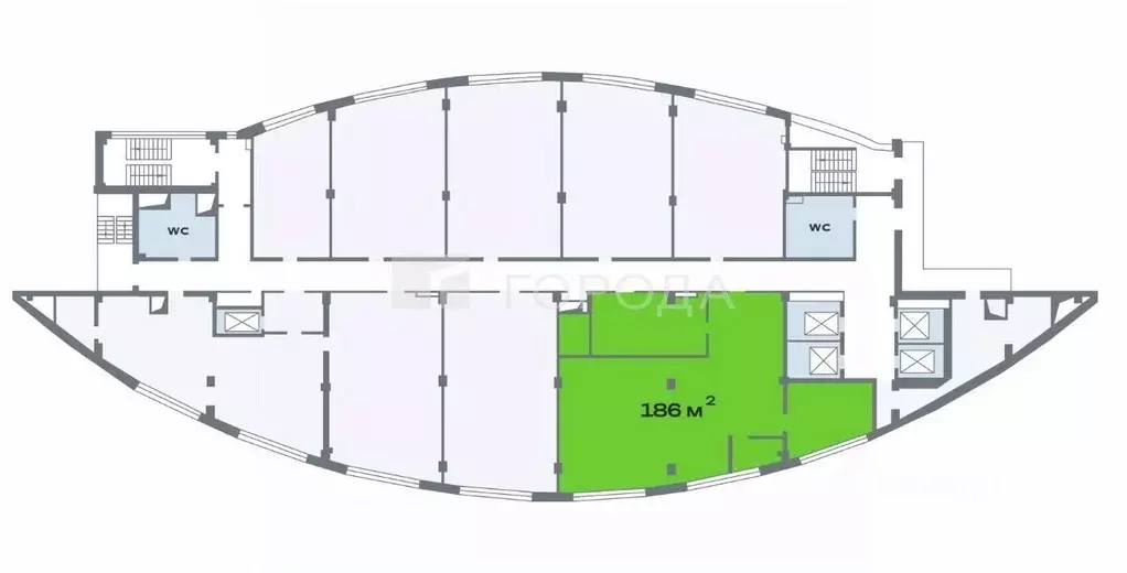 Офис в Новосибирская область, Новосибирск Красноярская ул., 35 (186 м) - Фото 2