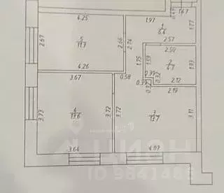 3-к кв. Татарстан, Казань Тэцевская ул., 4Д (49.7 м) - Фото 2