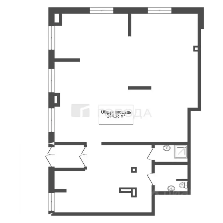 Помещение свободного назначения в Новосибирская область, Новосибирск ... - Фото 2