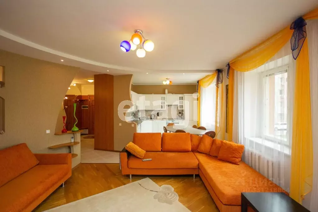 3-к кв. Тюменская область, Тюмень ул. Котельщиков, 17к2 (124.0 м) - Фото 2