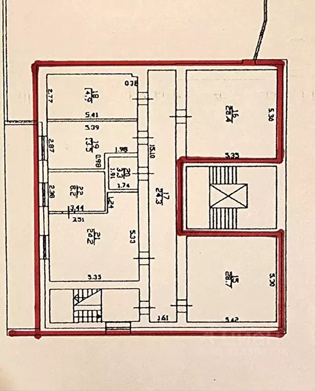 Офис в Санкт-Петербург Кузнецовская ул., 22 (157 м) - Фото 1