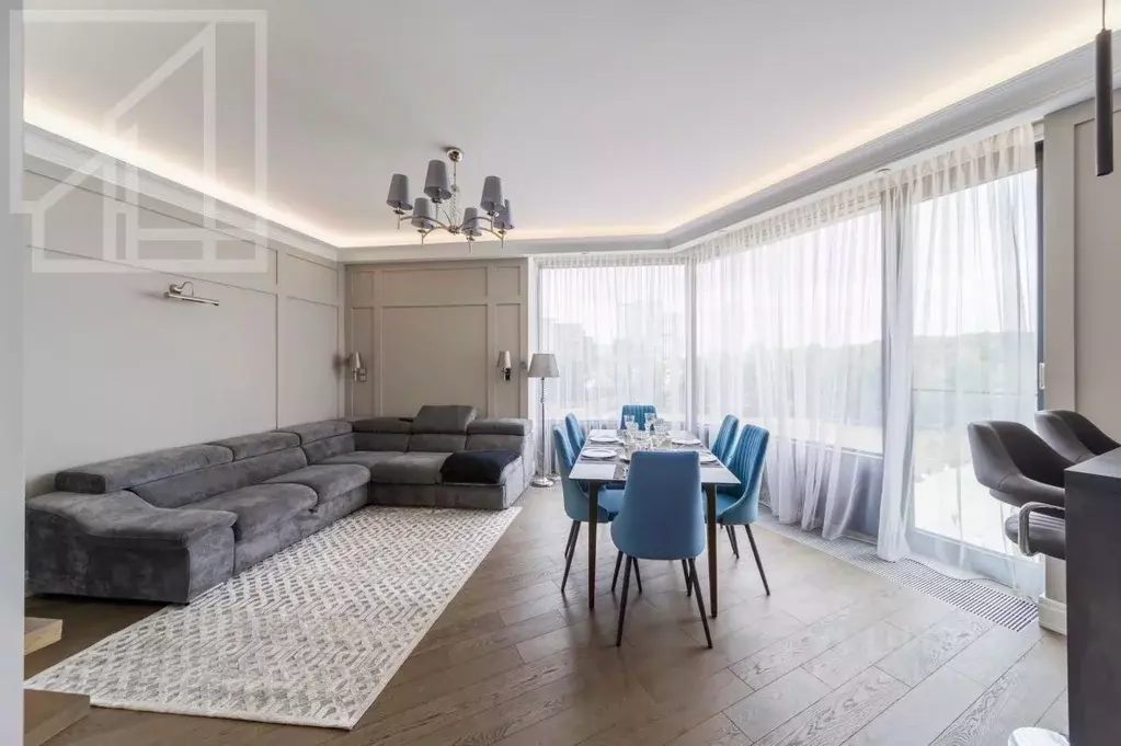 3-к кв. Москва Ленинградский просп., 36с38 (100.0 м) - Фото 1