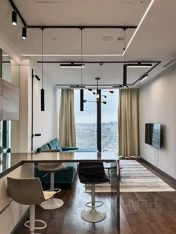 2-к кв. Москва 1-й Красногвардейский проезд, 22с2 (57.8 м) - Фото 1