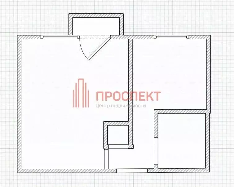 1-к кв. Пензенская область, Пенза Ульяновская ул., 23 (20.1 м) - Фото 1