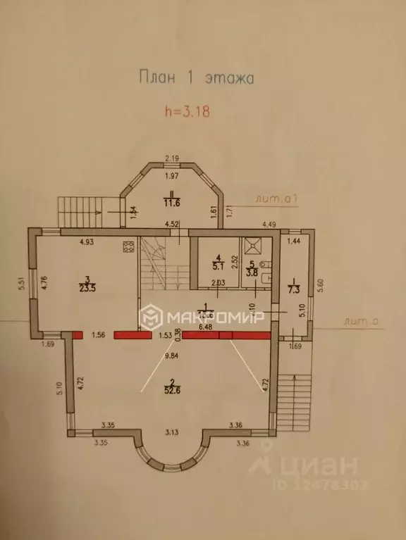 Дом в Санкт-Петербург пос. Парголово, ул. Норильская, 44 (200 м) - Фото 2