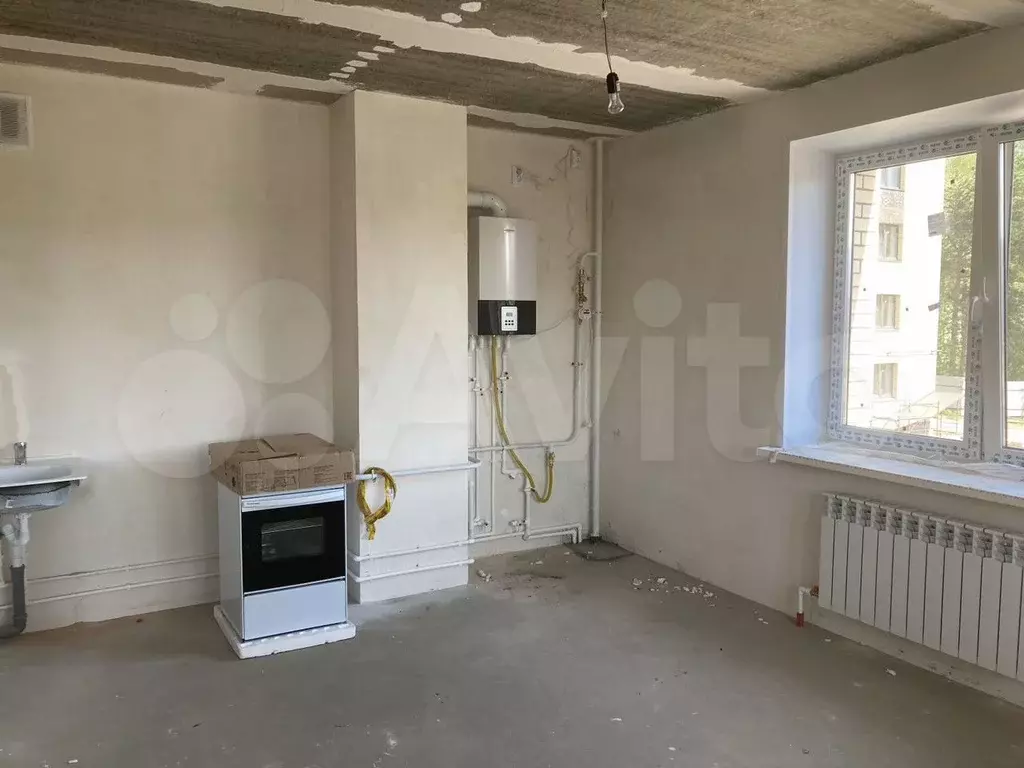 1-к. квартира, 45,3 м, 5/5 эт. - Фото 1