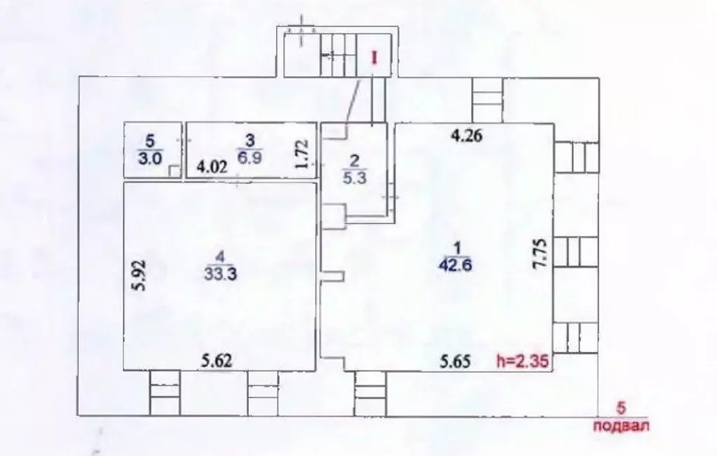 Торговая площадь в Москва Новая Басманная ул., 20С5 (318 м) - Фото 2