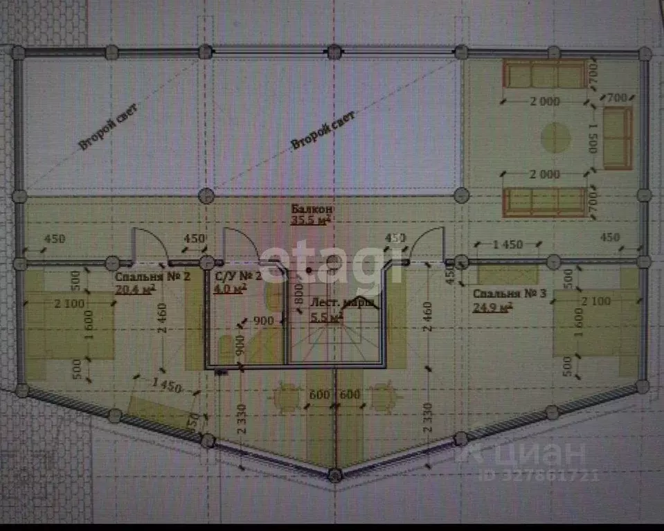 Дом в Башкортостан, Кармаскалинский район, Подлубовский сельсовет, д. ... - Фото 2