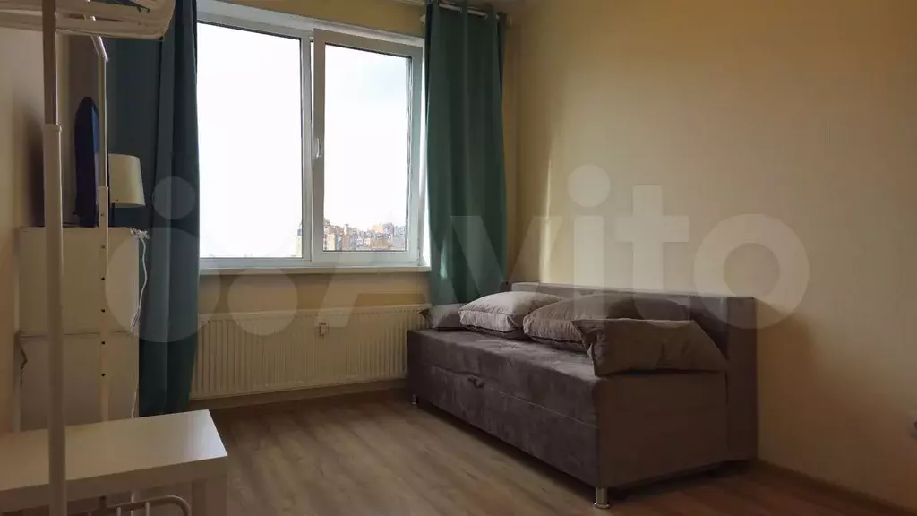1-к. квартира, 30 м, 13/17 эт. - Фото 1