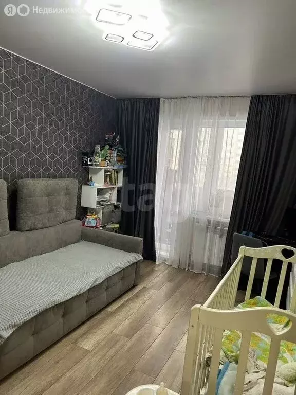 1-комнатная квартира: Белгород, улица Губкина, 39 (31.8 м) - Фото 1