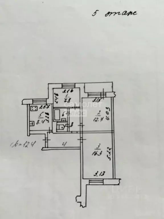 3-к кв. Курская область, Курск Ясная ул., 1А (60.1 м) - Фото 2