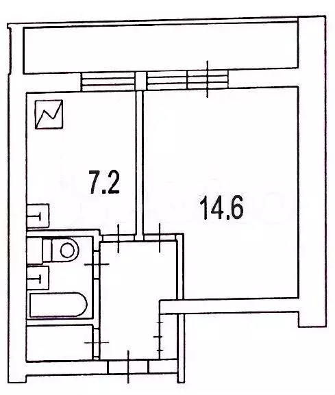 1-к. квартира, 35 м, 6/16 эт. - Фото 0