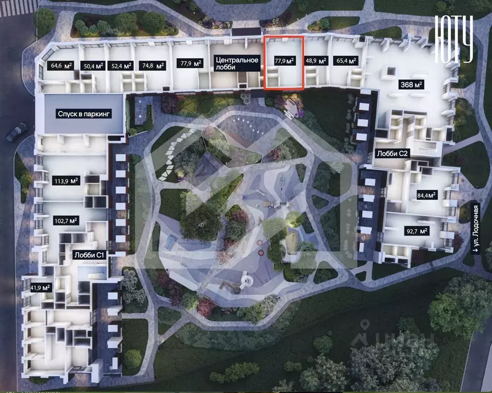 Помещение свободного назначения в Москва Лодочная ул., 27К2 (78 м) - Фото 2