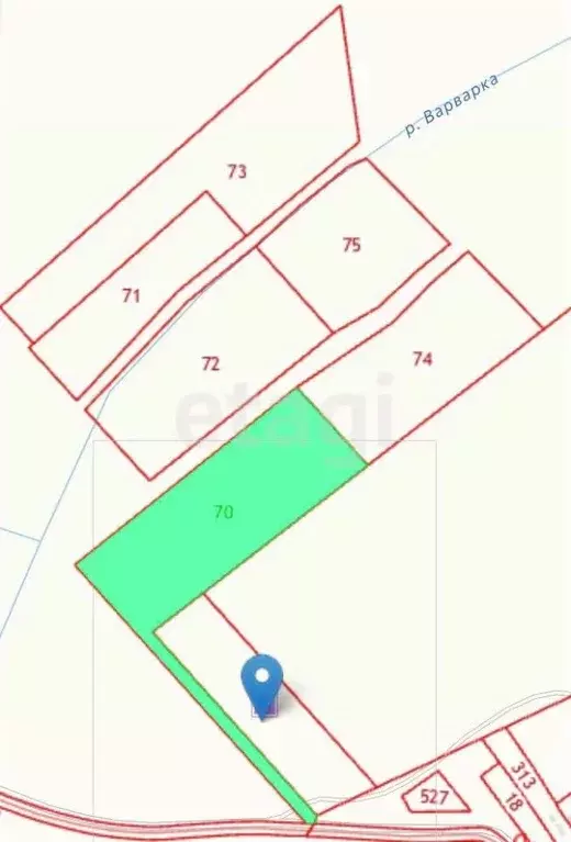 Участок в Нижегородская область, Кстово Акация СНТ, 70 (900.0 сот.) - Фото 1