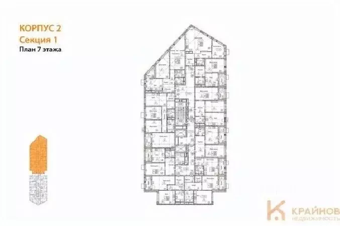 1-к кв. Воронежская область, Воронеж наб. Чуева, 7 (49.06 м) - Фото 1