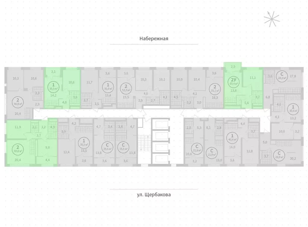 2-к кв. Свердловская область, Екатеринбург Уктус жилрайон, Астон ... - Фото 2