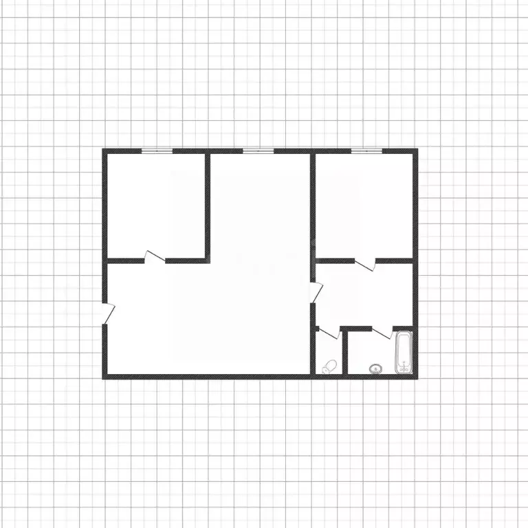 3-к кв. Белгородская область, Белгород ул. Есенина, 24 (62.6 м) - Фото 2