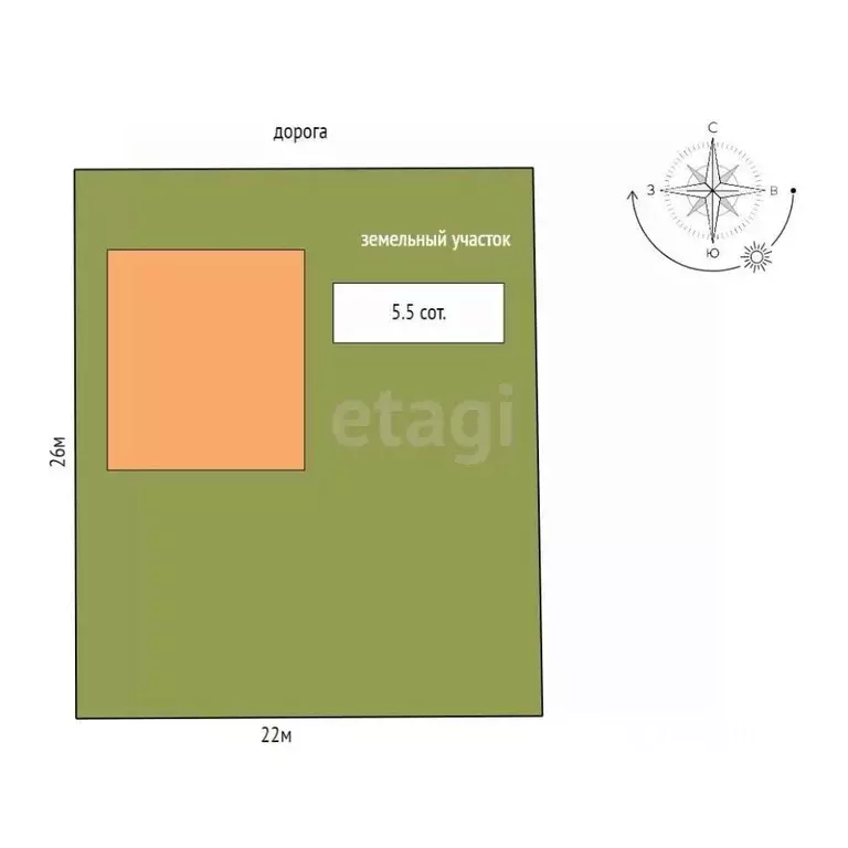 Дом в Ростовская область, Аксайский район, Ольгинское с/пос, Махин ... - Фото 2