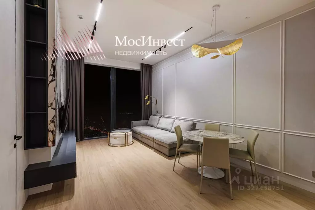 2-к кв. Москва 1-й Красногвардейский проезд, 22с1 (60.5 м) - Фото 1