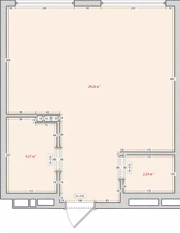 1-к кв. Приморский край, Владивосток ул. Нейбута, 135с3 (35.1 м) - Фото 0