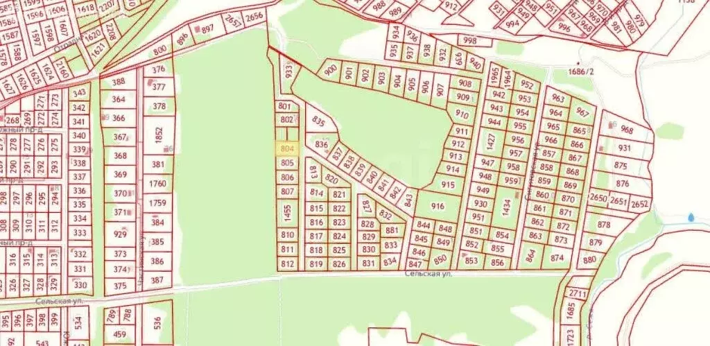 Участок в Тульская область, городской округ Тула, село Частое (11 м) - Фото 1