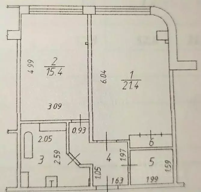 1-к кв. Московская область, Красногорск Успенская ул., 28 (52.8 м) - Фото 1