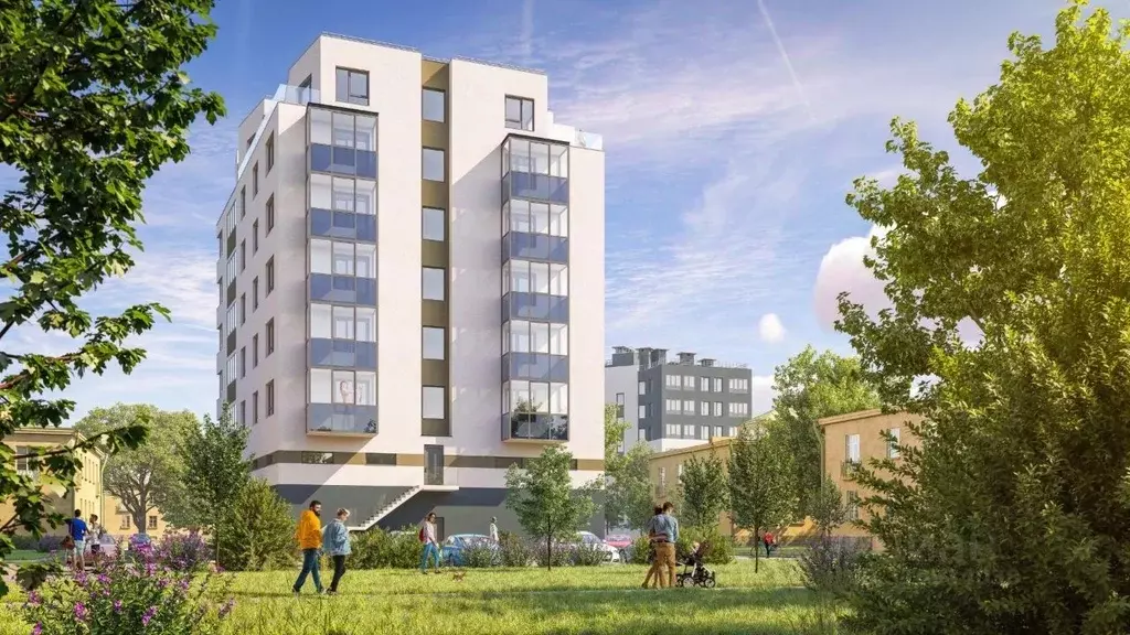 2-к кв. Санкт-Петербург ул. Седова, 89К3 (63.72 м) - Фото 1