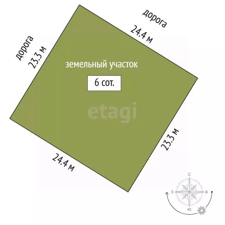 Участок в Тюменская область, Тюмень СОСН Березовое Озеро тер., ул. ... - Фото 1