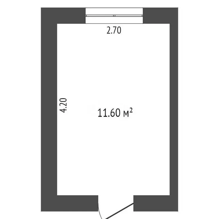 1к в -комнатной квартире (13 м) - Фото 2
