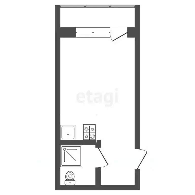 Студия Мордовия, Саранск ул. Фурманова, 71 (24.0 м) - Фото 1