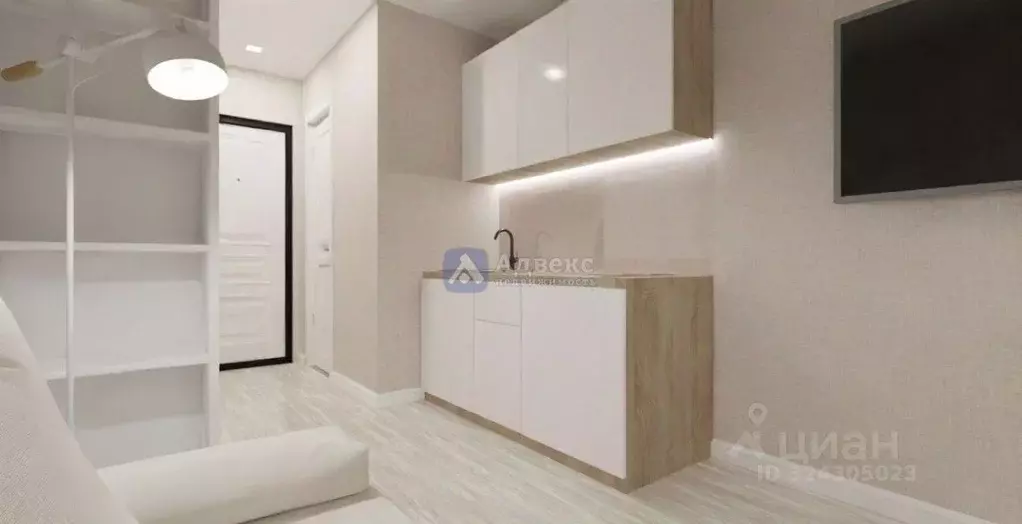 1-к кв. Тюменская область, Тюмень ул. 30 лет Победы, 77 (16.7 м) - Фото 1