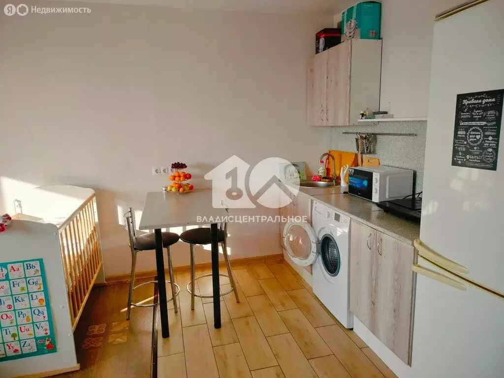 Квартира-студия: Новосибирск, улица Александра Чистякова, 2/1 (34 м) - Фото 1