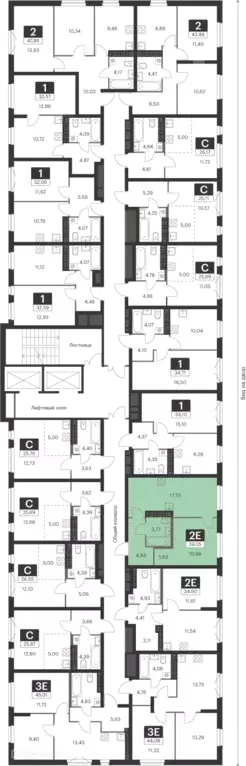 Продаётся 1-к квартира, 39.1 м - Фото 1