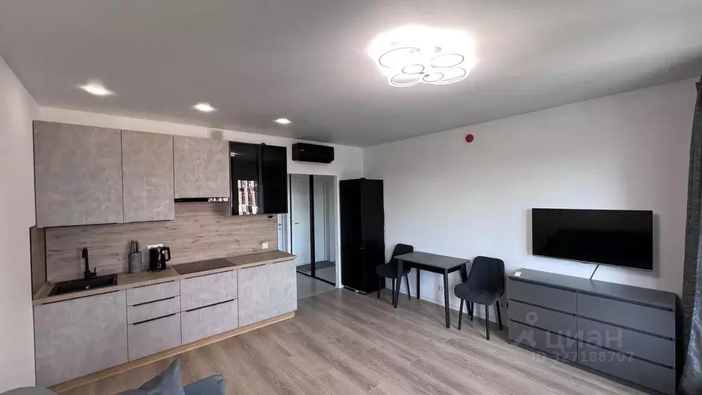 Студия Москва Перовское ш., 2к3 (25.5 м) - Фото 1