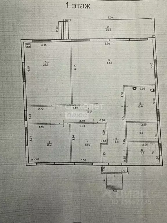 Коттедж в Омская область, Омск Ясная ул., 49 (185 м) - Фото 2