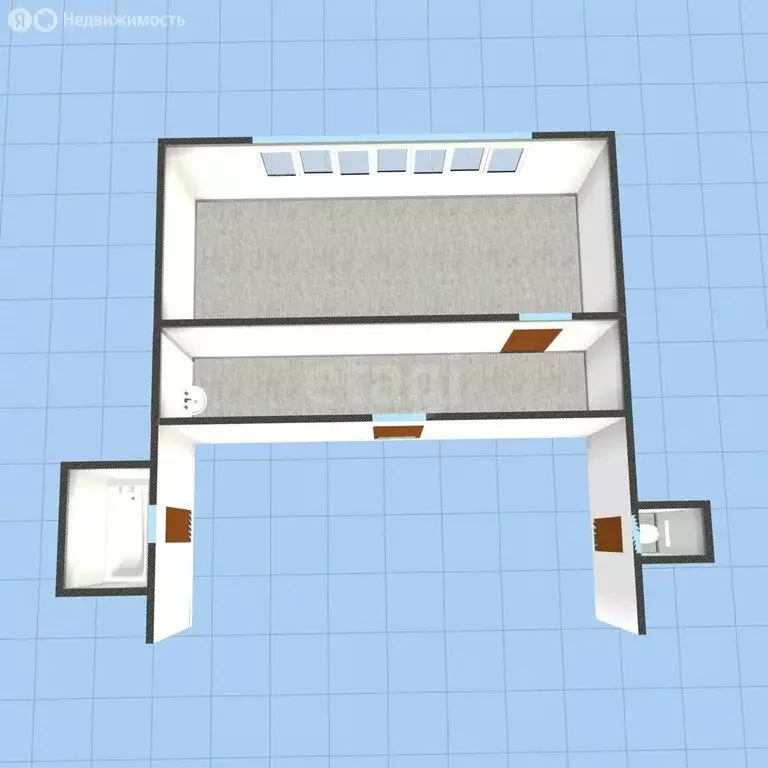 1к в -комнатной квартире (22.9 м) - Фото 1