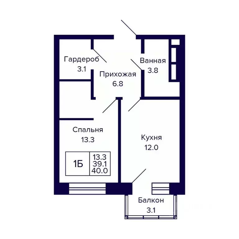 1-к кв. Новосибирская область, Новосибирск ул. Грибоедова (40.0 м) - Фото 0