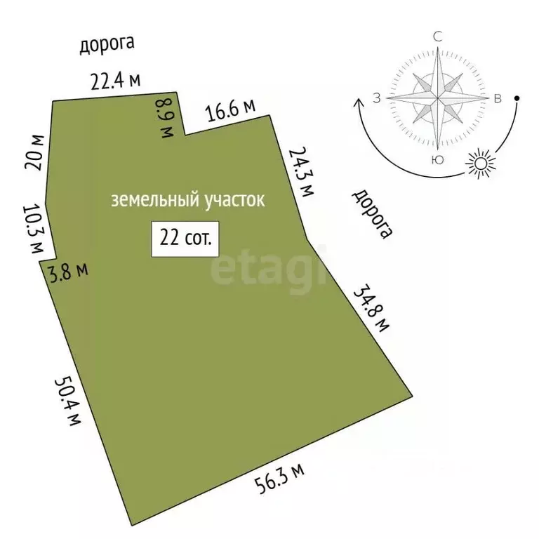 Участок в Свердловская область, Тугулымский муниципальный округ, с. ... - Фото 2